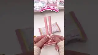 Bigga Wafer My Melody w/ Mini Badge #blindbox  #unboxing #mymelody #sanrio #bigonesnack