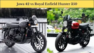Jawa 42 vs Royal Enfield Hunter 350
