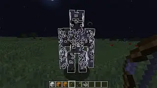 glowing golem in minecraft / HOW IS IT POSSIBLE?