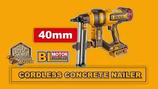 CORDLESS CONCRETE NAILER GUN INGCO 🦁 #YouTube #tools #viral #video #cool