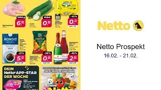 Netto Prospekt   16.02. - 21.02.