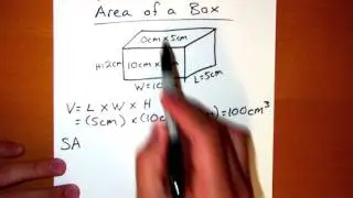 Volume and Surface Area of a Box