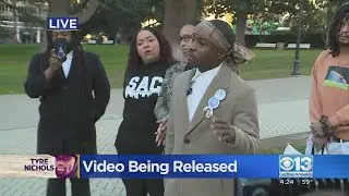 Stevante Clark gives emotional response to footage of Tyre Nichols' violent arrest