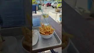 The front yard, Hamilton Bermuda fish sandwich. #bermuda #bestfishsandwich #fastfood #food