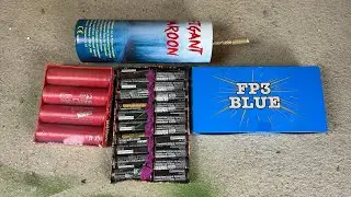 Silvester Polenb&ouml;ller Tour | Firecracker Compilation | Gigant Maroon - Fp3 Blue - Shock Bull Dog
