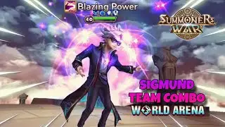 Sigmund Team Combo in World Arena - Summoners War