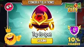 Opening my first 10th Vampire Egg Chest in Dragon City 2022! 😱