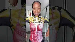 How to shrink your wide rib cage after pregnancy! ✅⬆️
