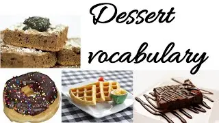 Fast food English vocabulary | Dessert vocabulary | Sunshine English