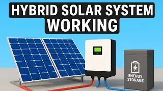 Hybrid solar power system | hybrid solar inverter | hybrid solar system | renewable energy | solar