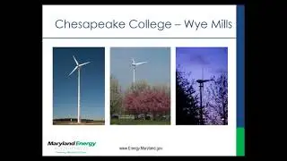 Maryland Energy Administration Community Wind Webinar