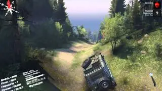 SpinTires - Советские трансформеры - №3 ч.2 - Карта: Вулкан