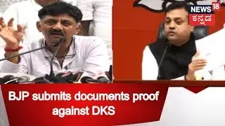 BJP Party Spokesperson Sambit Patra Submits Evidence Against DK Shivakumar In Hawala Transactions