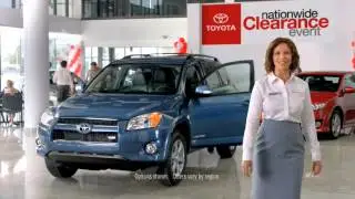 Toyota 2012 Clearance Spot