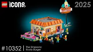 LEGO Icons - The Simpsons: Krusty Burger 10352