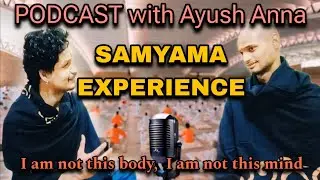 Samyama Experience of Ayush Bhai | How his consciousness rose after  Samayama with Sadhguru| Isha