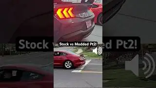 Stock vs Modded Exhaust: Which Sounds Better? 🔥 (Pt2)