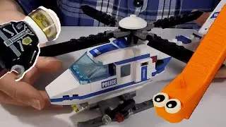 Lego City Police Helicopter | 7741 from 2007 | Lego Set Showcase #19