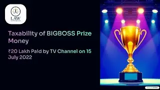 BIGG BOSS Winner ₹20 Lakh: Is It Fully Taxable?