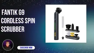 Rechargeable Nano Cordless Mini Spin Scrubber