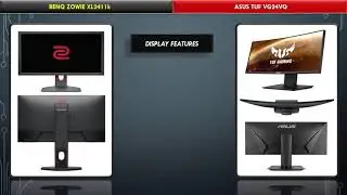 Benq Zowie XL2411k Vs Asus Tuf VG24VQ