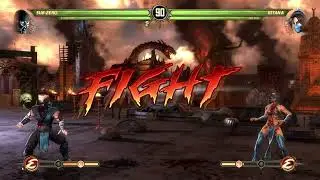 Mortal kombat complete edition scorpion and subzero vs sektor and kitana