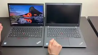 Видео сравнения Lenovo ThinkPad T490 и T480