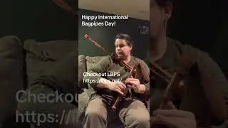 Some Border piping for international bagpipe day
