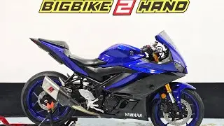 Yamaha Yzf-R3 2018 Exhaust sound Akrapovic gp slip on
