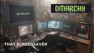 Создание собственного текста заставки в ОС Omarchy