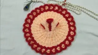 लड्डू गोपाल की बॉक्स वाले घेरे से बनाएं नए डिजाइन की ड्रेस ll Crochet winter dress (all size) poshak