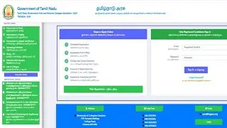 How to apply TAMIL NADU GOVERNMENT ARTS COLLEGE admission  2021 online #tngasaorg #tngasain