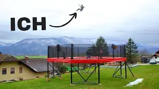 Wir springen auf dem gr&ouml;&szlig;tem Trampolin der Welt
