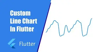 Custom Line Chart Part1 in Flutter | flutter tutorial 📱