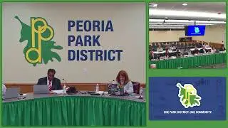 Peoria Park District Board of Trustees Meeting - January 21, 2026