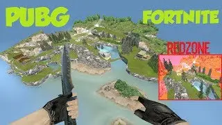 PUBG & FORTNITE IN CS 1.6 - CS 1.6 MOD BATTLE ROYALE !