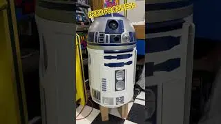 R2D2 progress! He&rsquo;s almost done!!