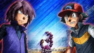 Pokemon D&P - League battle - Ash/Buisel vs Paul/Gastrodon/Drapion part 2
