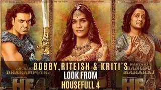 Bobby Deol, Riteish And Kriti's Epic Posters From 'Housefull 4' are Lit | SpotboyE