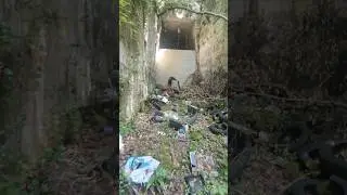 We Found A Hidden Tunnel At The Bottom Of A Dangerous Hillside ☠️⚠️🇫🇷