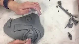 Cubist Clay Portrait Demo