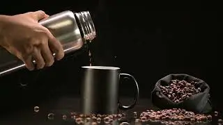 PE BIRDS Stainless Steel Double Wall Steel O Steel Vacuum Flask