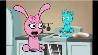 Pinki and Sky Make Chocolate Chip Cookies #incredibox #animation #sprunki #funny #wrapperoffline