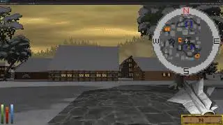 Daggerfall Unity Minimap - Compass UI Beta