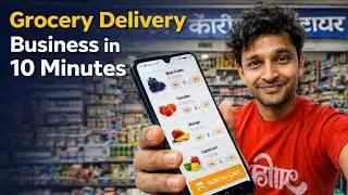 Start Home Delivery Grocery Business App Only ₹7/day