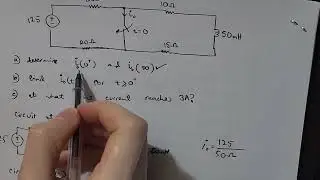 RL switch circuit solution بالعربي
