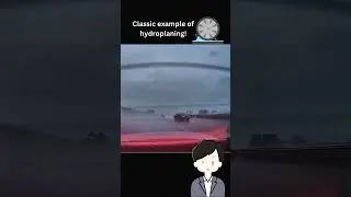 Hydroplaning Car Crash