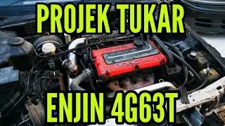 Projek Galant 1 - Nak beli enjin, kita hidupkan dan test enjin VR4 RS