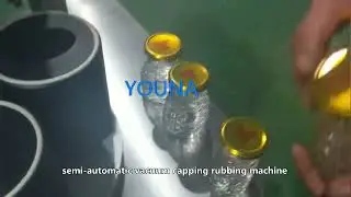 Vacuum Capping Machine Glass Jar Canned Glass Bottle Screwing Capping Sealing Machine