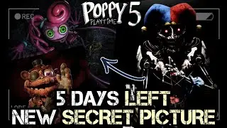 Выход 5 главы Poppy Playtime всего за 5 дней &mdash; новое официальное секретное ФОТО и 3D-МОДЕЛЬ.